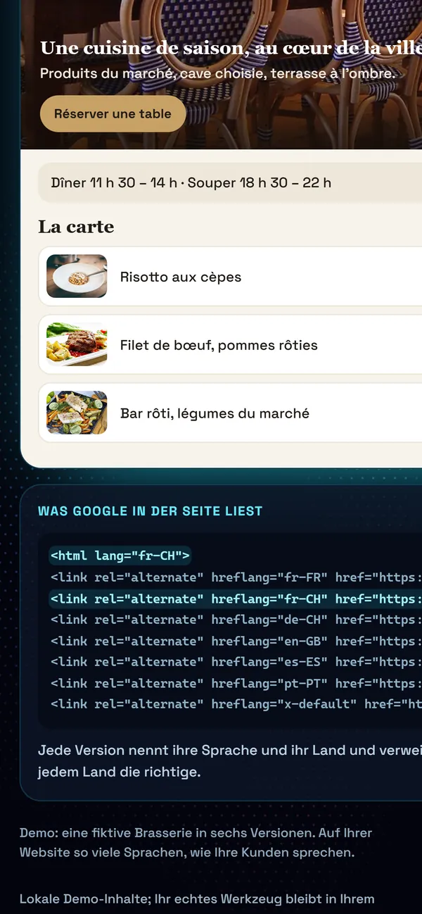 Auf dem Handy : Die Romandie
